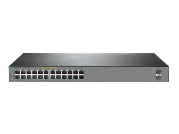 Thiết bị chuyển mạch HPE Switch 1920S 24G 2SFP PoE+ 370W, JL385A